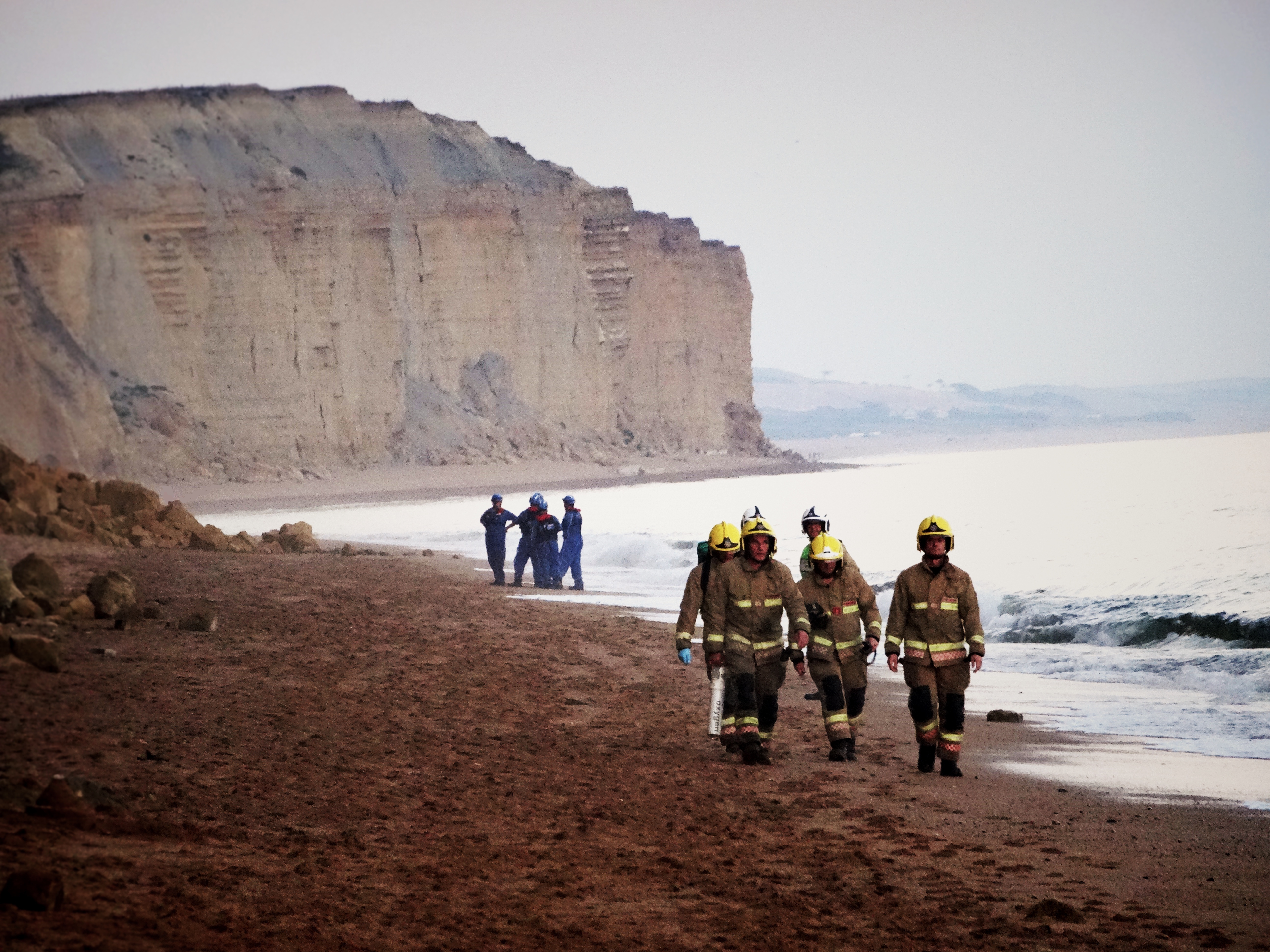 Take extra care on the Jurassic Coast following rock fall