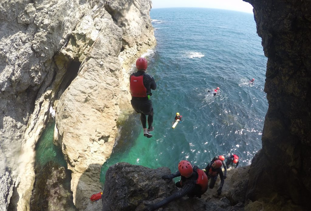 lulworth coasteering