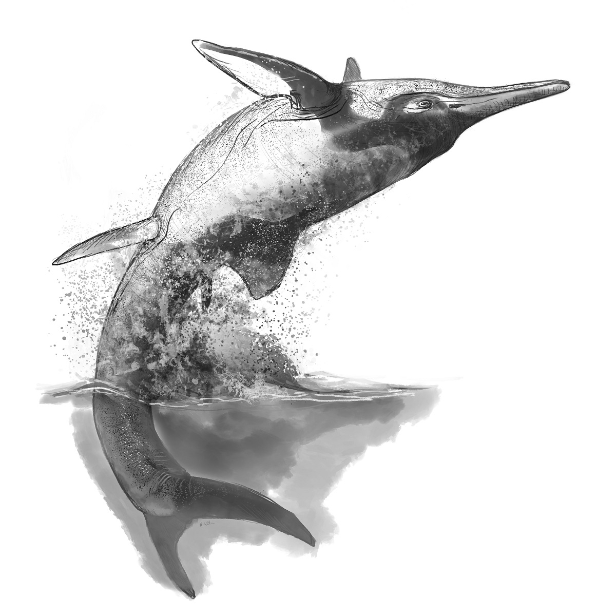 Temnodontosaurus ichthyosaur mark witton